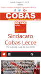 Mobile Screenshot of cobaslecce.it